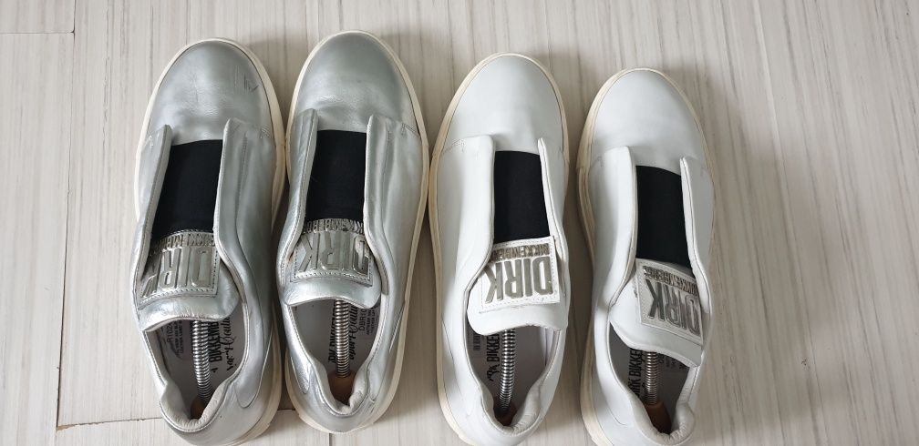 Dirk Bikkembergs Leather Sneakers Italy 44/28см ОРИГИНАЛ! Ест кожа 2бр