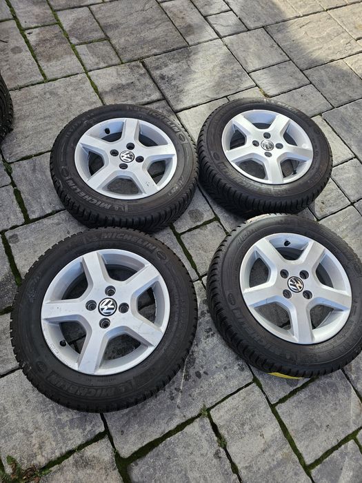 Jante originale Vw r14 cu cauciucuri de iarna