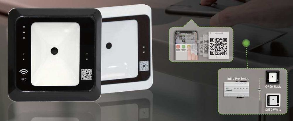 Считыватель Qr code и магнитных карт (QR50BE)