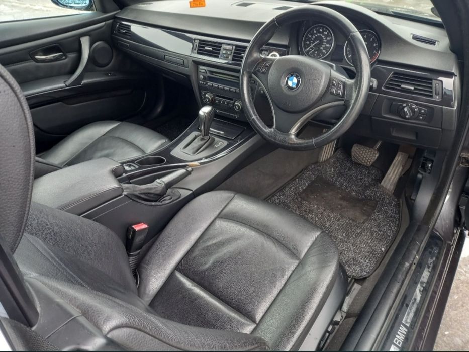 БМВ E93 Черен ел. кожен салон с подгрев и мемори BMW e93 кабрио/cabrio