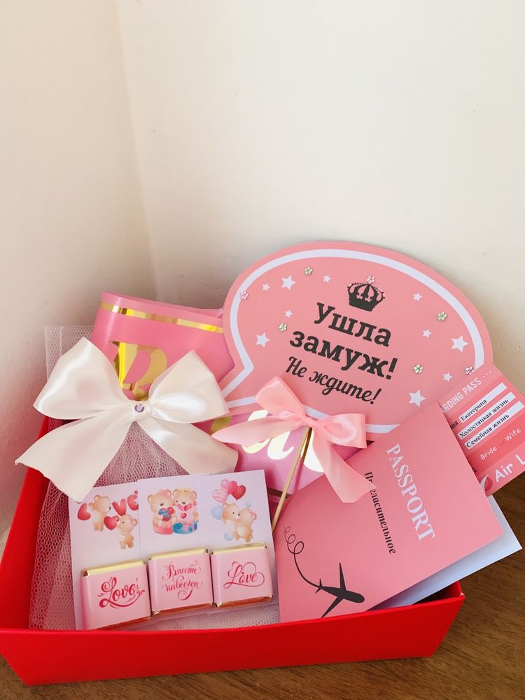 Набор бокс на девичник hen party bride box