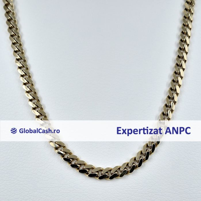 Lant cuban din aur de 14k, 26.64g | GlobalCash.ro #GR113396
