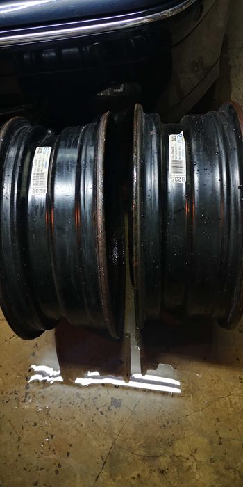 2 бр. железни джанти оригинални за Mercedes 5 1/2 J x 15H2 ET42