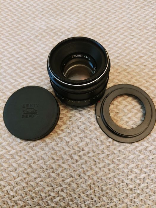 Объектив Гелиос 44-2 +Canon -M42 адаптер