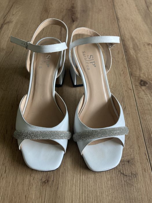 Сватбени сандали - SaraPen - естествена кожа