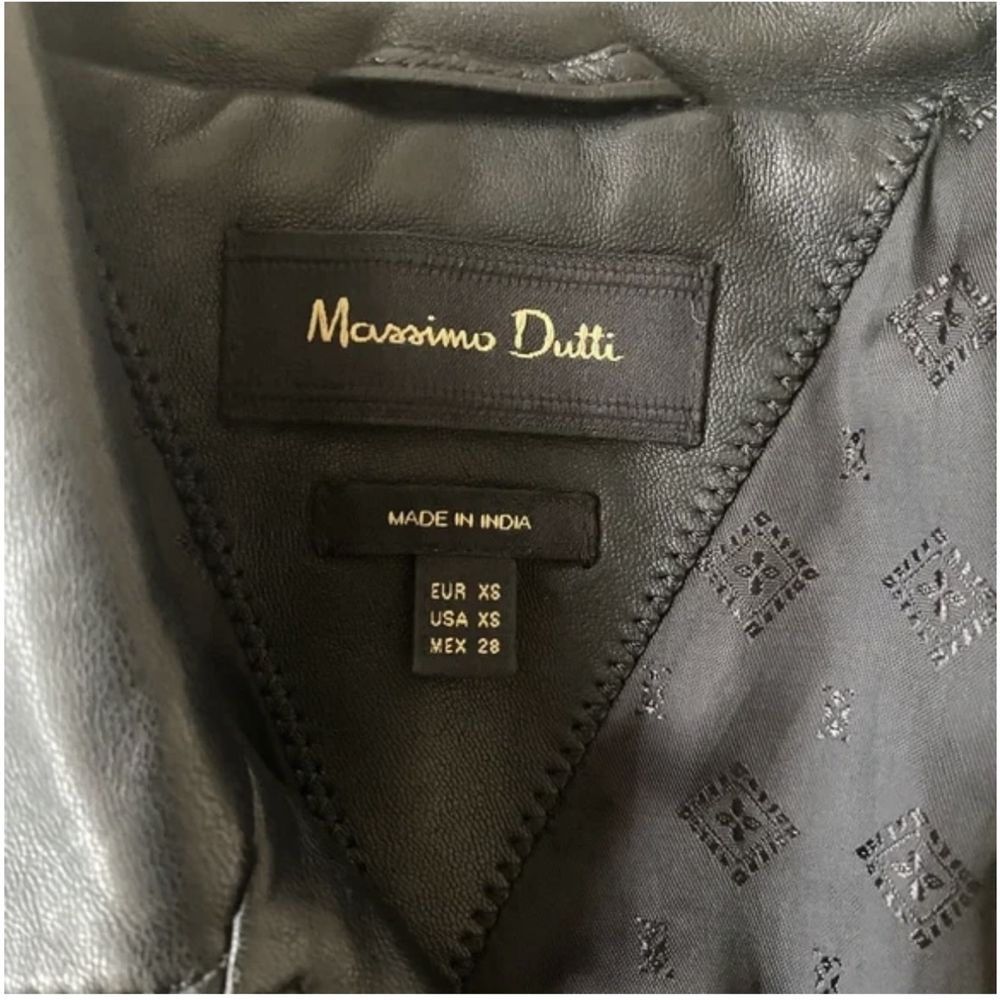 Massimo Dutti кожено яке