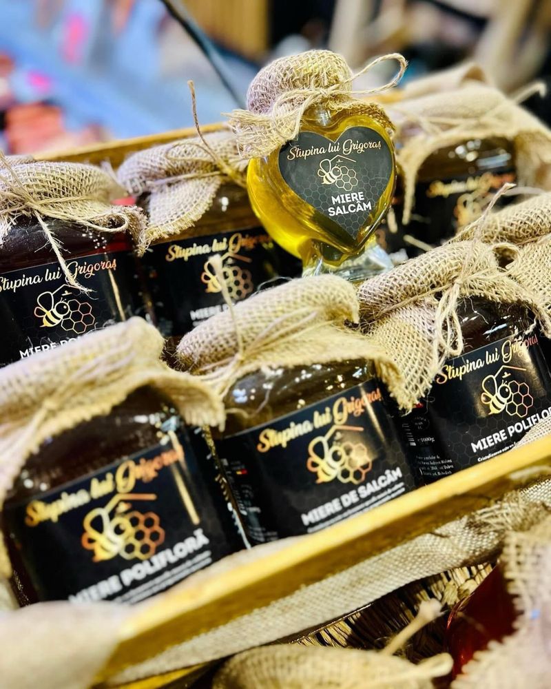 Miere de salcam, poliflora, tinctura de propolis, marturii nunta