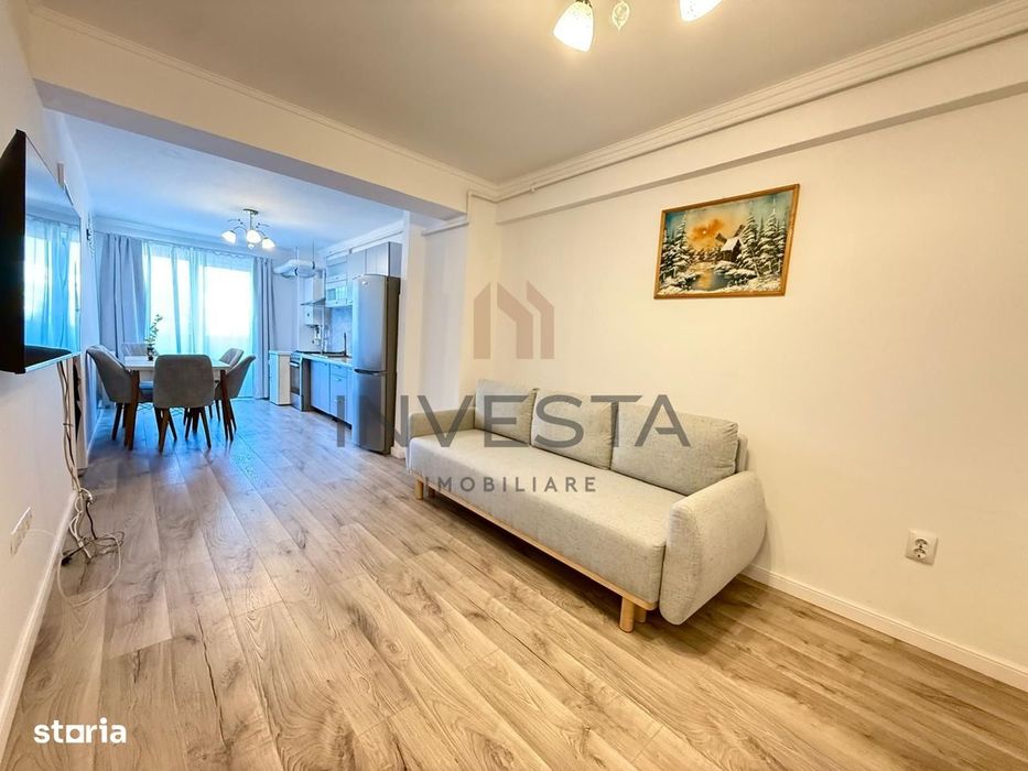 Apartament cu 2 camere finisat modern ,in Dambu Rotund !