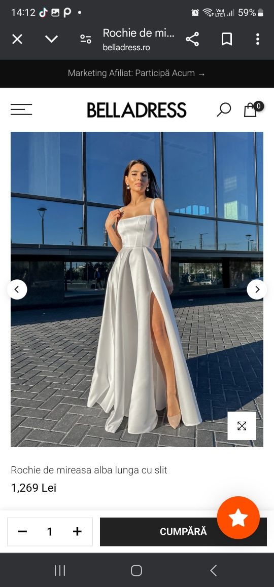 Vand rochie mireasa