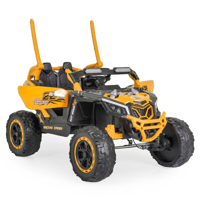 ТОП ЦЕНА!НОВО!Акумулаторен джип Kansas с 24V батерия,меки гуми,4x4,USB