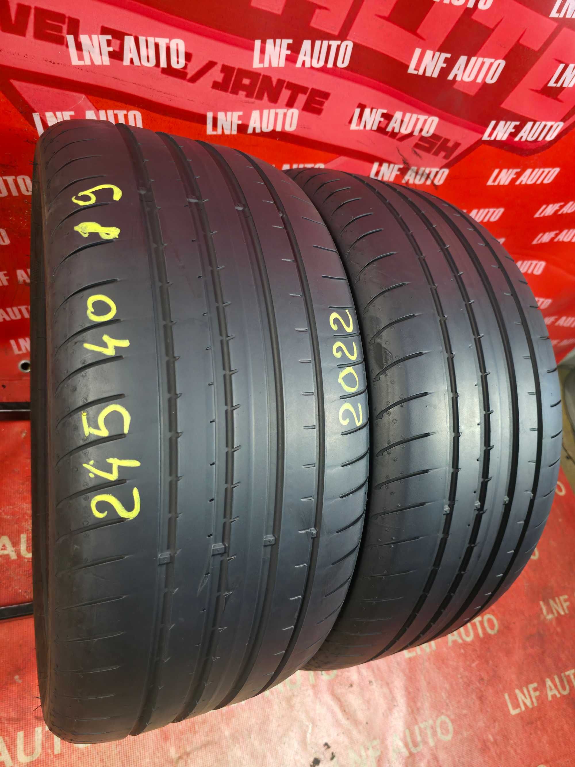Anvelope de VARA - 245/40/19 - GoodYear - 5.5 MM - DOT 2022 !