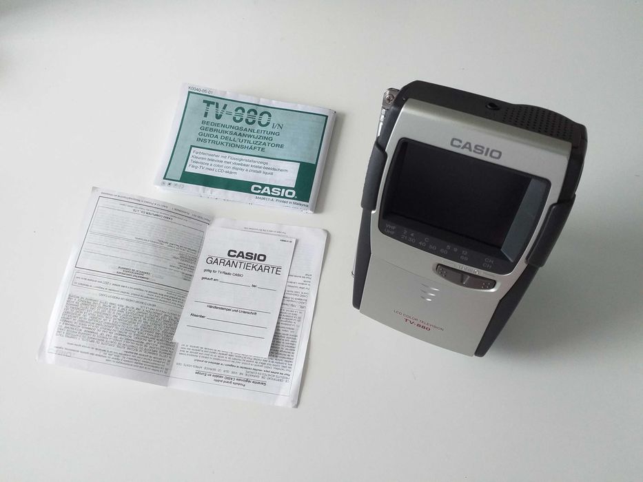 Televizor portabil CASIO TV-880 nu Sony LG Samsung
