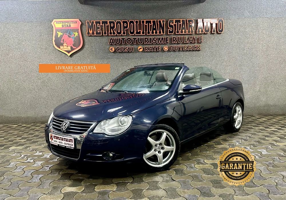 Volkswagen Eos VW Eos 2009 Diesel •Piele Coniac• Navigatie GARANTIE