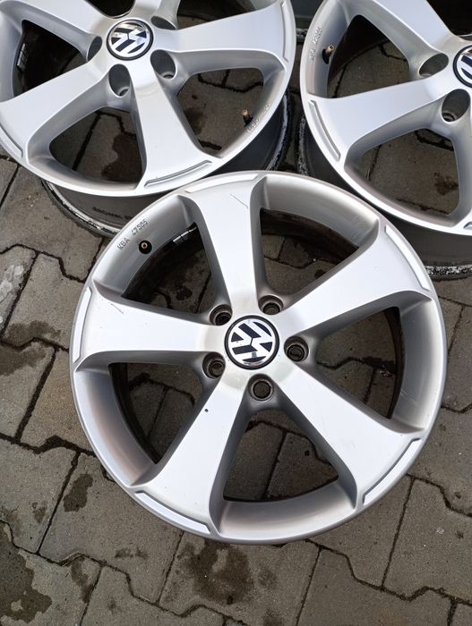 4 jante 5x112 R17 originale w passat cc b7 b8 golf 5 6 7 Turan Tiguan
