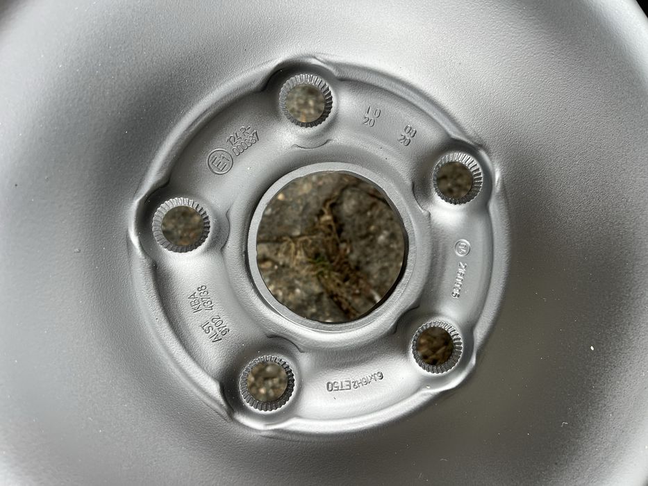 Jante otel 5x112mm, anvelope iarna 205/55 R16, Vw, Audi, Seat, Skoda