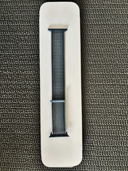 Curea originala Apple Storm Blue Sport Loop