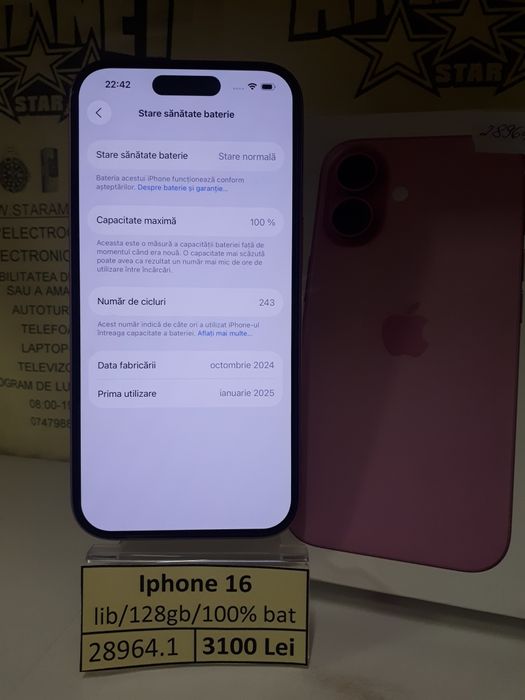 Iphone 16 (vl) star amanet