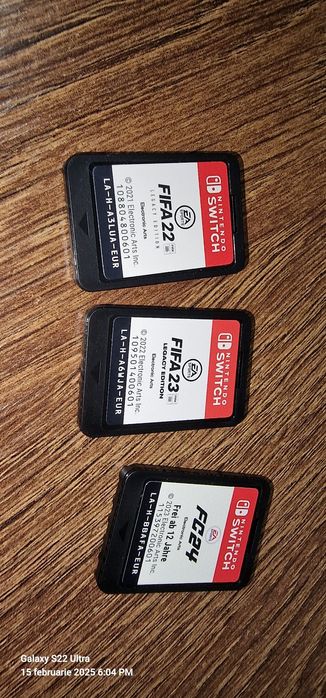 Vand fiffa 24,23,22 pentru Nitendo switch