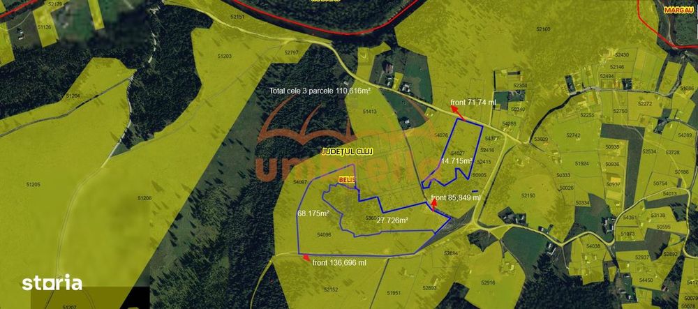 De vanzare teren in rate  110.616m² la Smida, langa Jazz Festival !