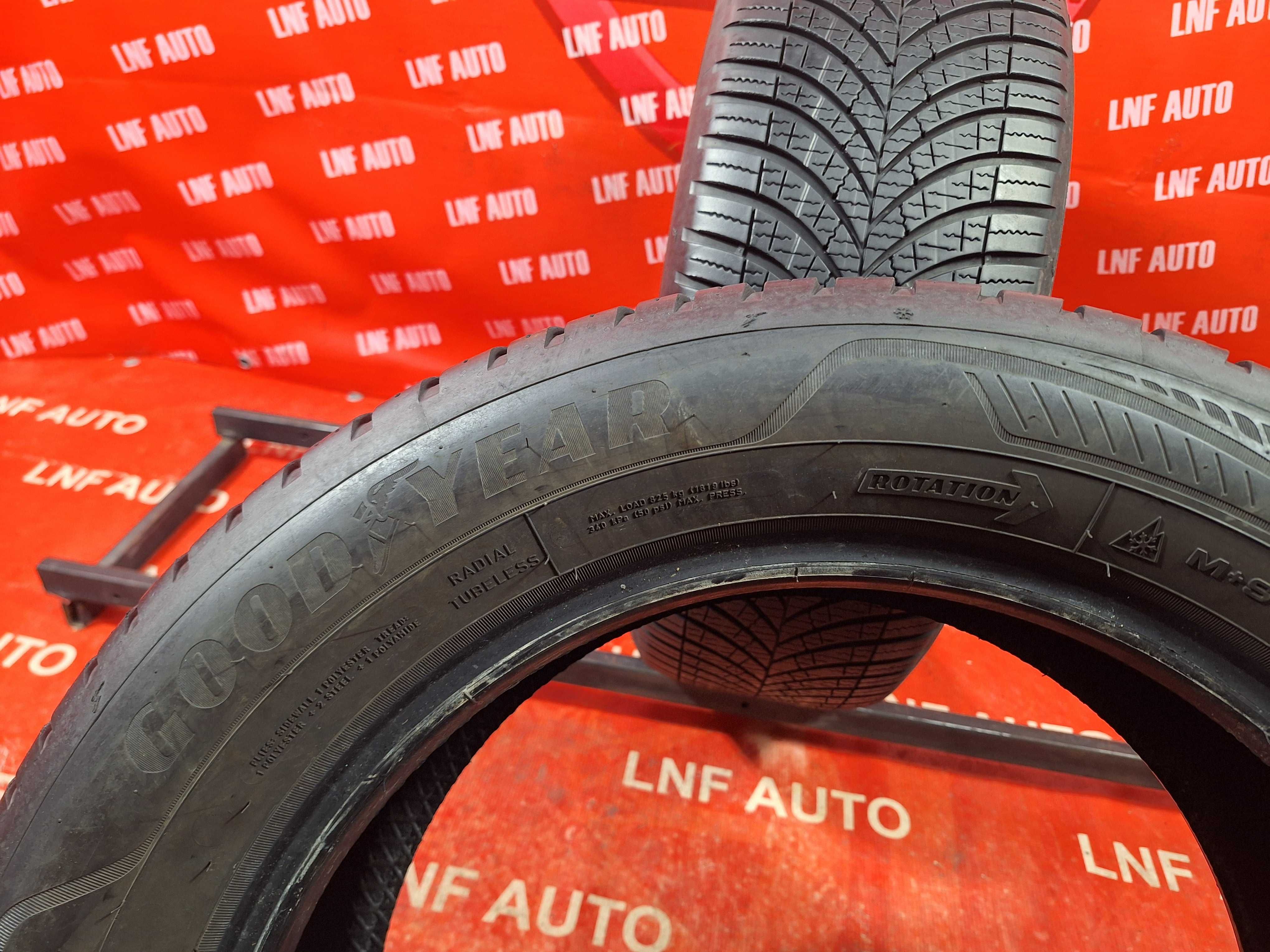 Anvelope VARA IARNA - 225/55/17 - GoodYear - 7.15 MM - DOT 3722 !