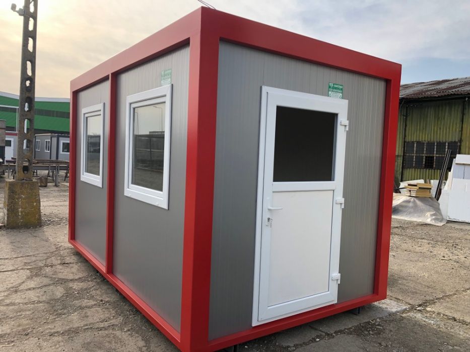 container birou magazin izolat ieftin folosit organizare santier