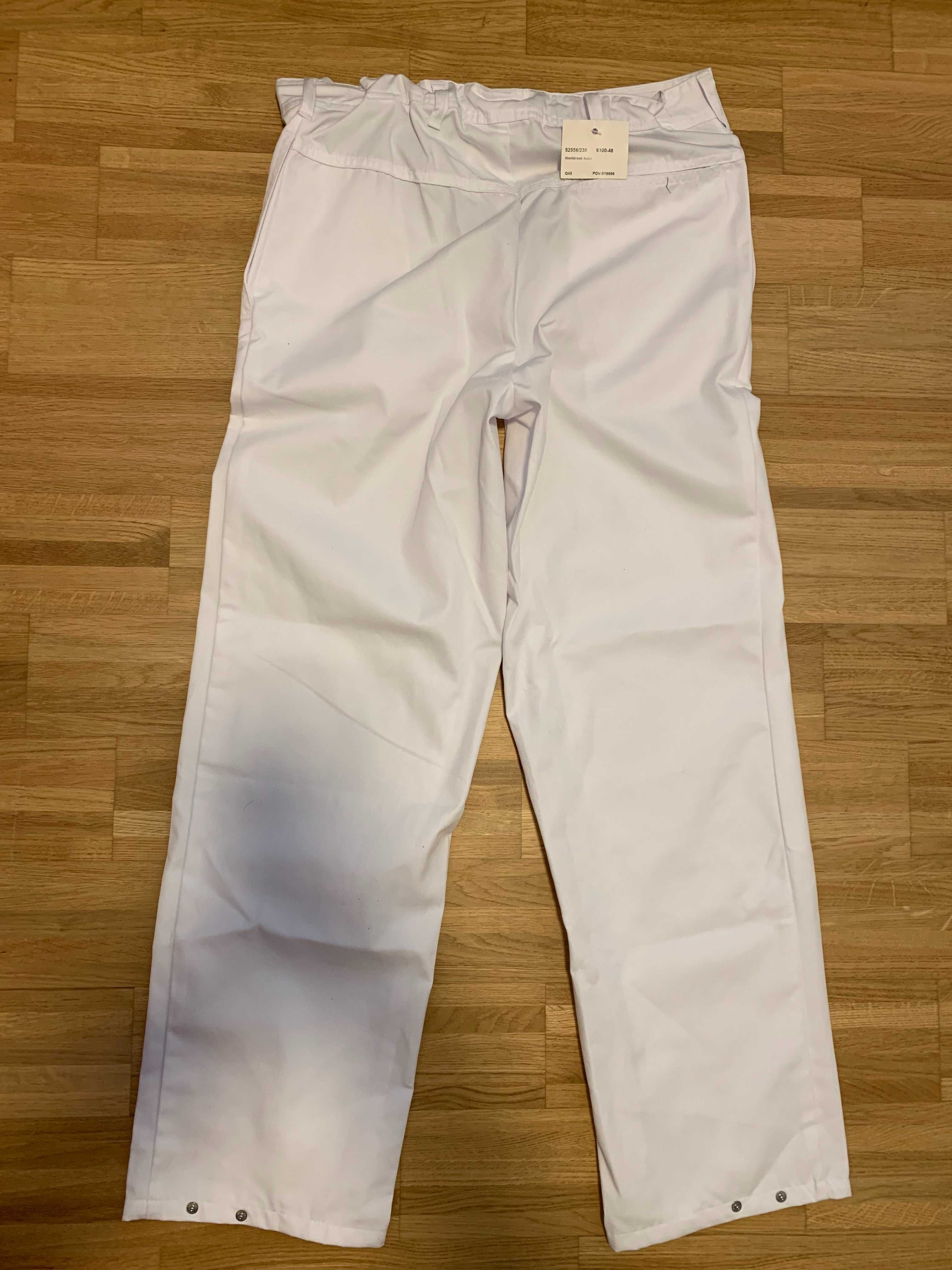 Pantaloni de lucru albi