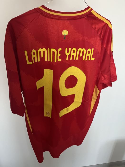 Tricou Lamine Yamal Spania fotbal euro 2024
