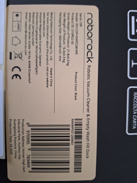 Aspirator robot Roborock  Ultra Saros 10R – Nou, Sigilat!