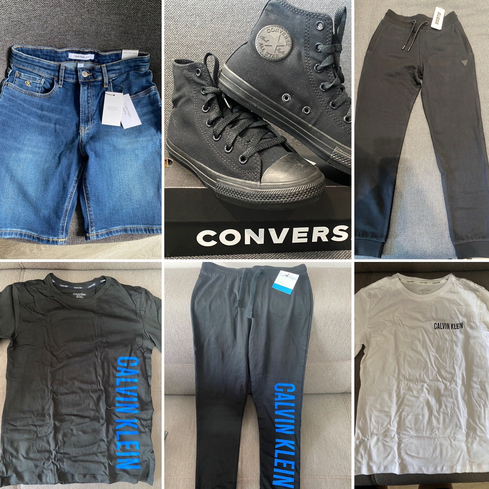 НОВИ оригинални дрехи, пижама и кецове Calvin Klein,Converse