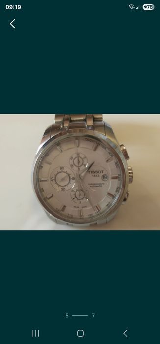 Tissot automatic couturier cronograf