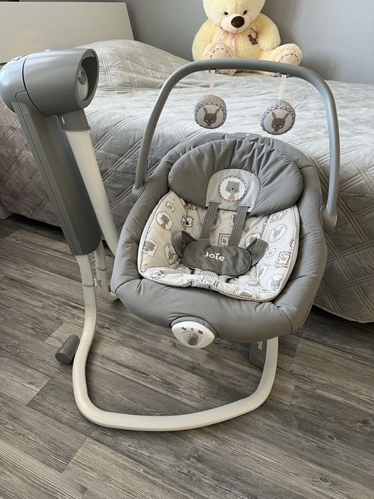 Люлка шезлонг joie serina 2в1