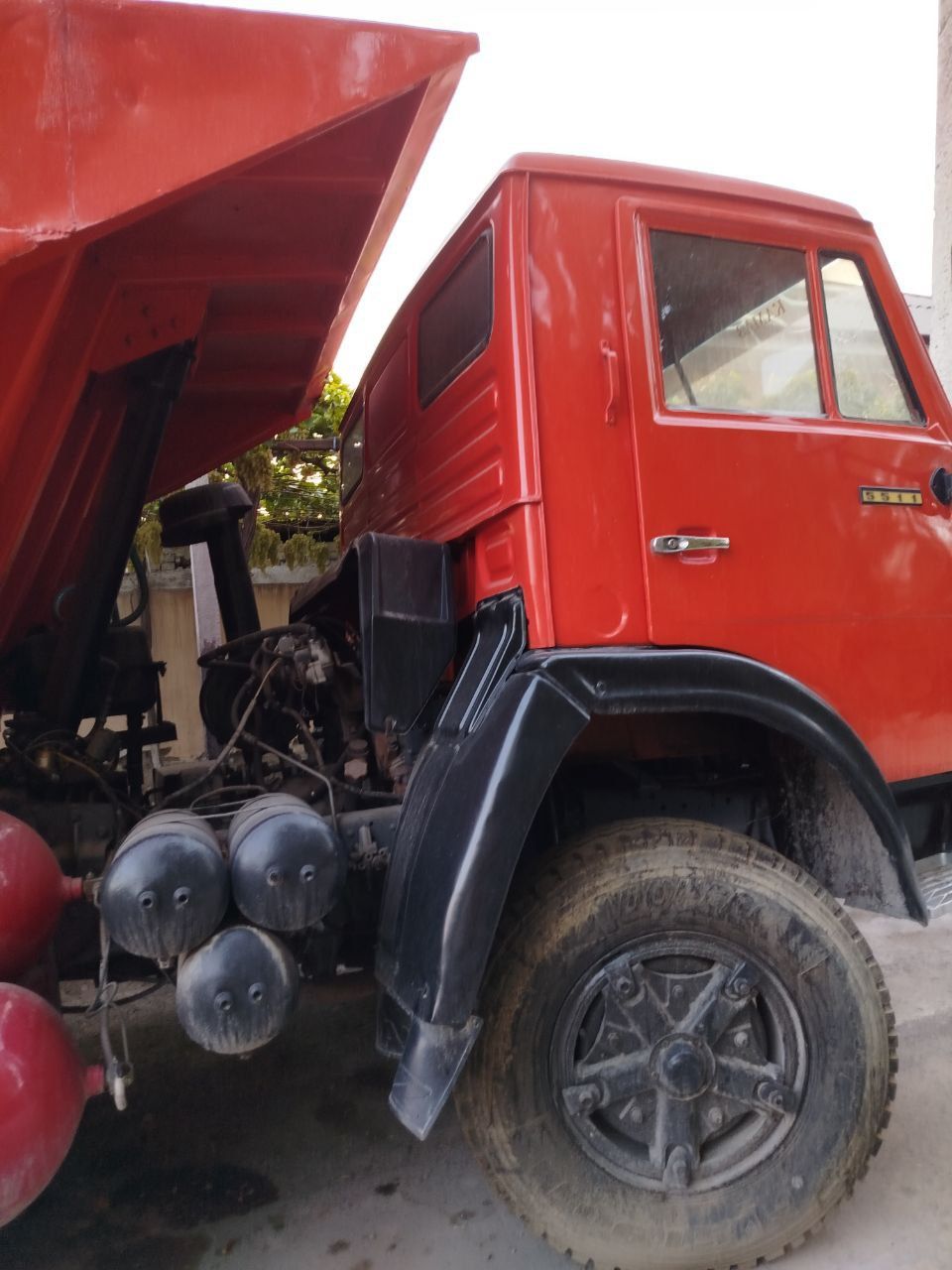 Kamaz 6511 gazli samasval