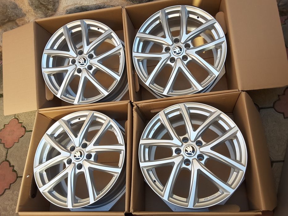 jante aliaj 18; 5x112; Skoda Kodiaq, Karoq, Superb, Octavia Scout  Noi