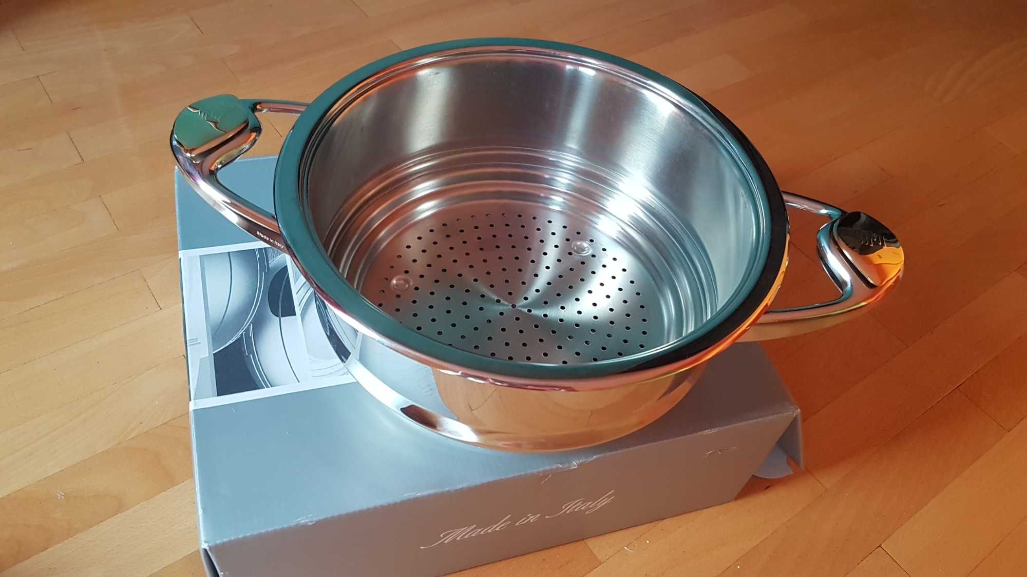 Оригинален  съд  за готвене на пара  - сито чиния Zepter - 4,8 литра