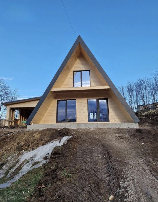 Cabane din lemn tip A