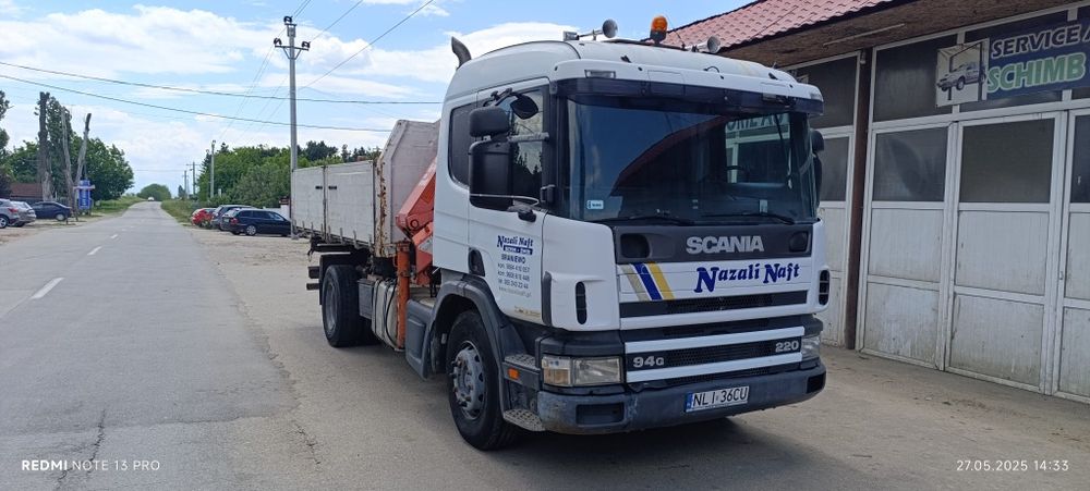 Scania/Basculabil/Macara