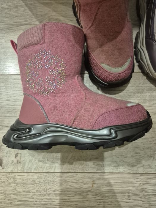 Сапожки для девочки зимняя