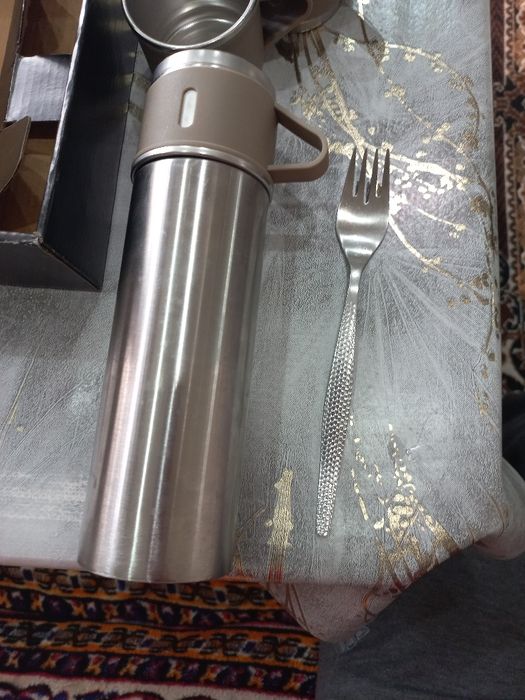 Термос с кружками для подарка и др вещей.