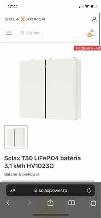 Solax T30 LiFePO4 batéria 3,1 kWh HV10230