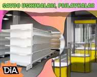 Торговое оборудование, витрина, savdo uskunalari, prilavkalar