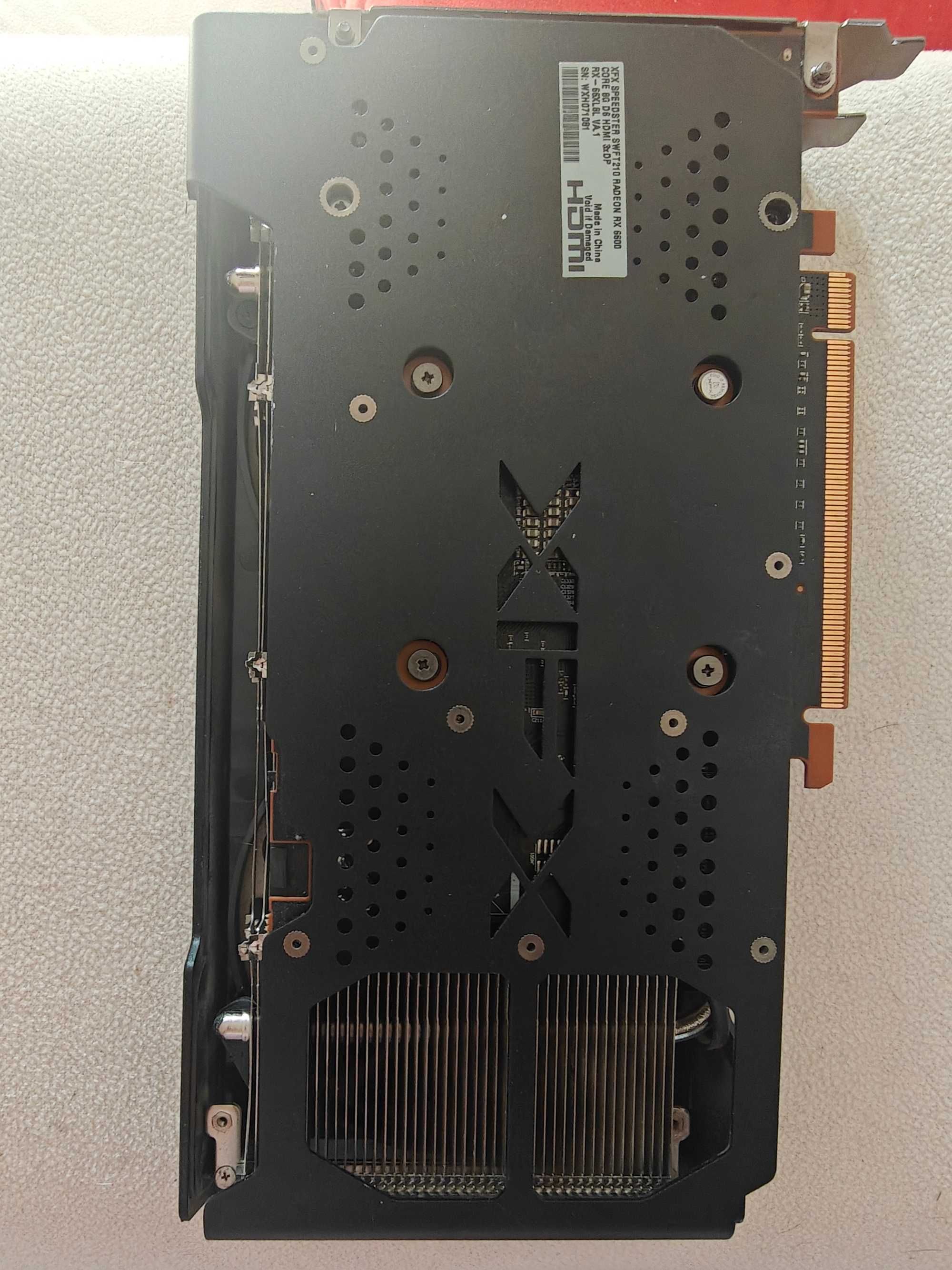 RX6600 8GB XFX с проблем