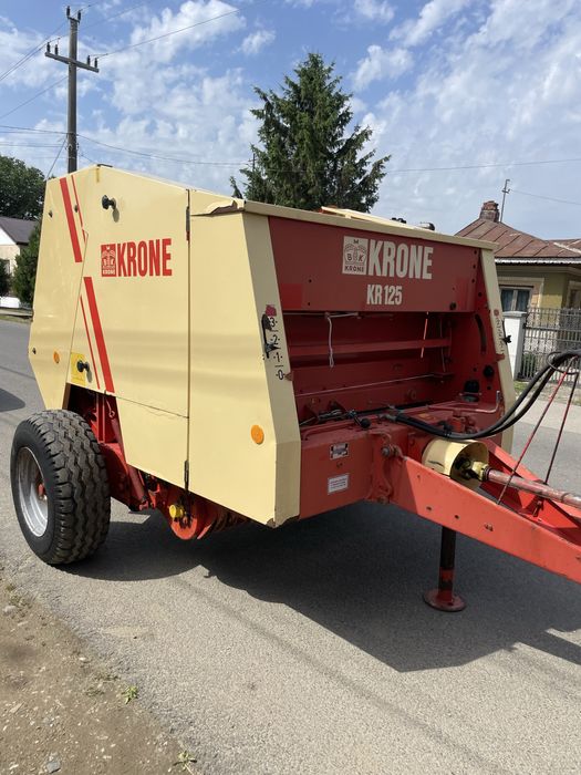 Presa de balotat , balotiera rotundă Krone , Claas , Welger , Deutz