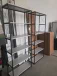 Stelyaj polka shkaf loft, chikago, Ari ini gold, tilla rang полка шкаф