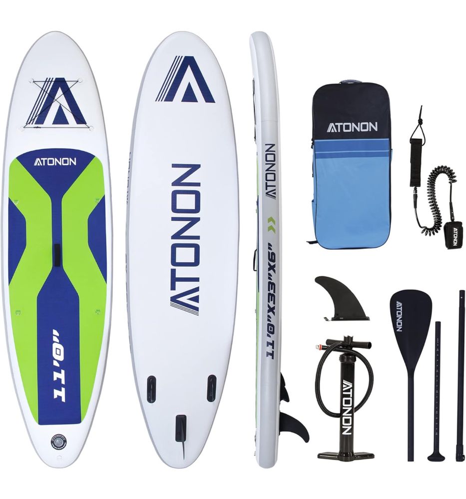 НОВ SUP Paddle Board / Падъл борд КОМЛЕКТ Runwave Atonon
