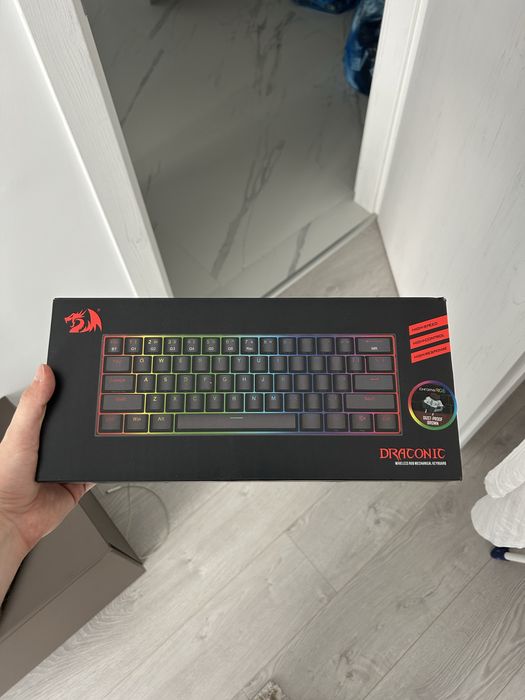 Tastatura mecanica reddragon draconic