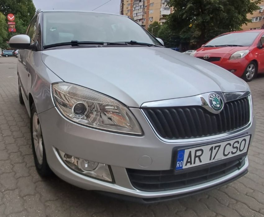 Skoda Fabia an 2011 Euro 5 , înmatriculată, Motor 1.6 TDI