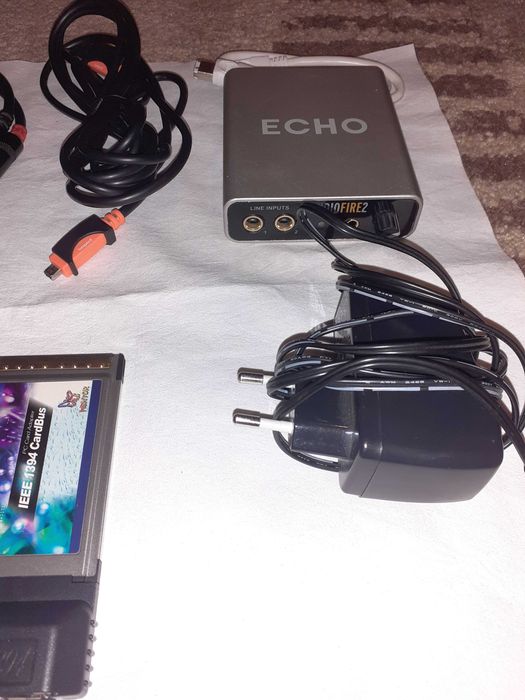Placa de sunet profesionala Echo Audiofire2 set complet