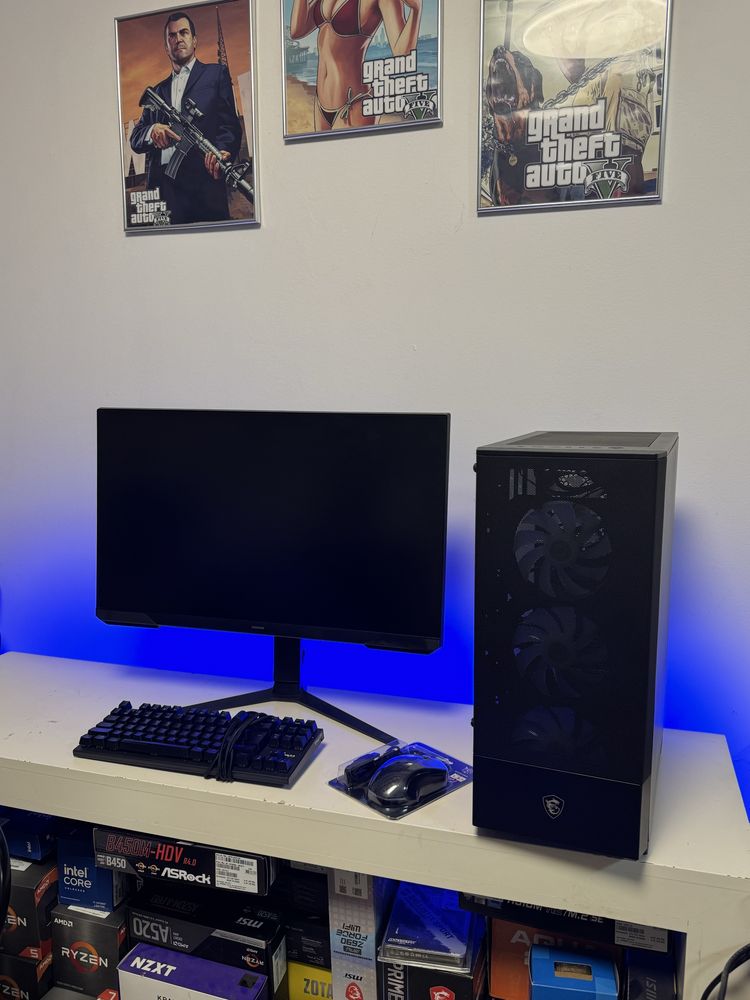 *НОВ Intel Core i5 12th Gen , 32GB RAM , RX 5700XT