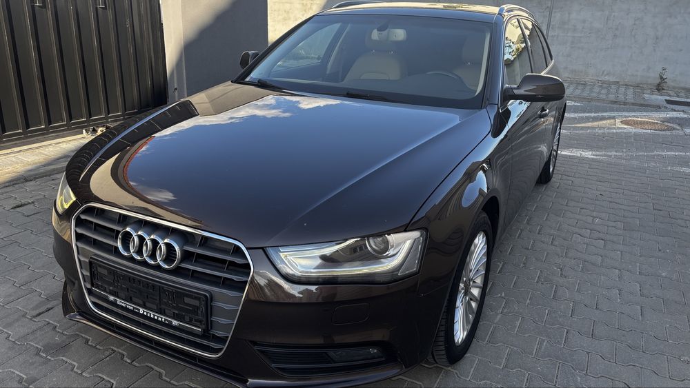 Audi A4 facelift model 2014 / Germania / Mocca Brown