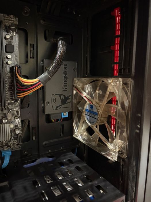 Pc gaming amd ryzen 5 1400 Quad-Core 8 GB ram placa video 1050ti